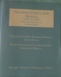 Graphing Calculator Manual Trigonometry Graphs  Models Second Edition