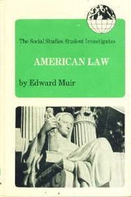 The social studies student investigates American law