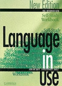 Language in Use Pre-Intermediate Self-study workbook
