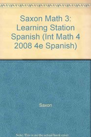 Spanish: Learning Station (Int Math 4 2008 4e Spanish) (Spanish Edition)