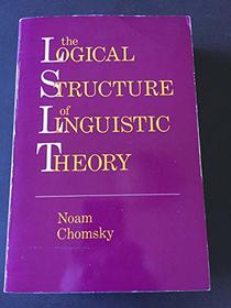 The Logical Structure of Linguistic Theory