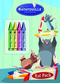 Rat Pack (Color Plus Chunky Crayons) (Ratatouille Movie Tie In)