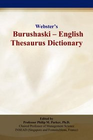 Websters Burushaski - English Thesaurus Dictionary