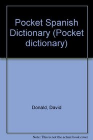 Spanish Dictionary (Pocket Dictionary)