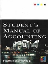 Student's Manual of Accounting