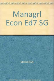Study Managerial Economics 7e