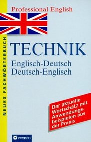 English-German Technical Dictionary: With German-English Index