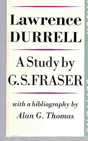 Lawrence Durrell: A study, (Faber paper covered editions)