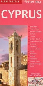 Cyprus Travel Map (Globetrotter Travel Map)