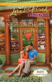 Small-Town Hearts (Steeple Hill Love Inspired) (Larger Print)