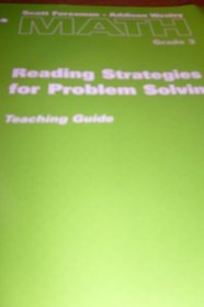 Math 3 Reading Strategies for Problem Solving Teaching Guide