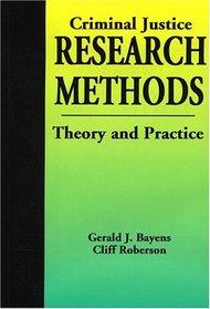Criminal Justice Research Methods