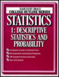Statistics I: Descriptive Statistics and Probability (Books for Professionals)