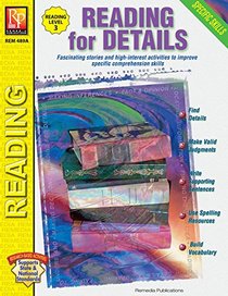 Specific Skills Series: Reading for Details (Reading Level 3) | Reproducible Activity Book