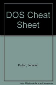 DOS Cheat Sheet