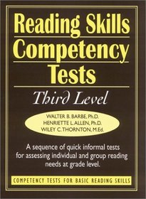 Reading Skills Competency Tests Third Level (J-B Ed: Ready-to-Use Activities)
