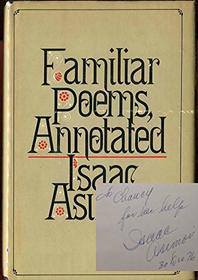 Familiar Poems, Annotated