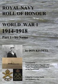 Royal Navy Roll of Honour - World War 1, By Name
