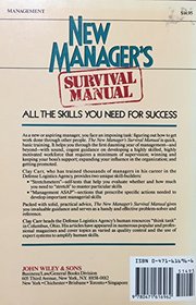 The New Manager's Survival Manual: All the Skills You Need for Success