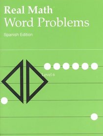 Real Math World Problems: Level 6 (Spanish Edition)