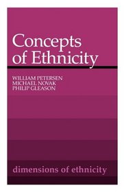 Concepts of Ethnicity (Dimensions of Ethnicity)