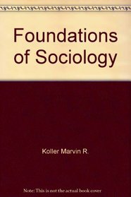 Foundations of sociology
