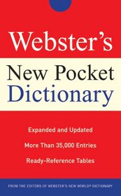 Webster's New Pocket Dictionary