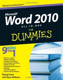 Word 2010 All-in-One For Dummies (For Dummies (Computer/Tech))