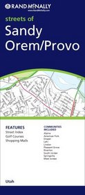 Folded Map Sandy/Orem/Provo