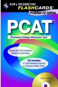 PCAT Premium Edition Flashcard Book (REA) (Flash Card Books)