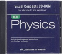 HOLT Physics Visual Concepts CD-ROM (Instructional graphics animations movie clip and audio)