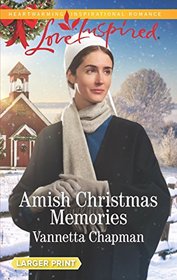 Amish Christmas Memories (Indiana Amish Brides, Bk 2) (Love Inspired, No 1177) (Larger Print)