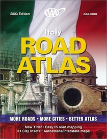 AAA Italy Road Atlas 2003
