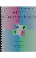Student Workbook for use w/ Music In Theory And Practice, Volume 2