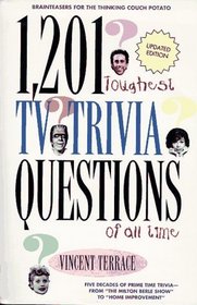 1,201 Toughest TV Trivia Questions of All Time
