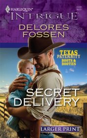 Secret Delivery (Harlequin Intrigue, No 1122) (Larger Print)