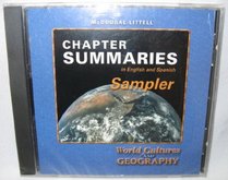 World Cultures and Geography: Chapter Summaries in English and Spanish
