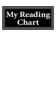 My Reading Chart: An Asthma Peak Flow Meter Charting Journal