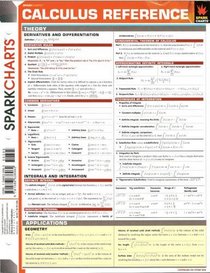Calculus Reference (SparkCharts) (SparkCharts)