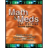Math and Meds for Nurses - Textbook Only