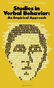 Studies in Verbal Behaviour: An Empirical Approach (General Psychology)