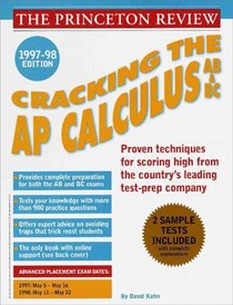 Cracking the AP Calculus AB & BC, 1997-98 (Annual)
