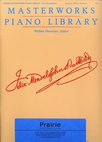 Masterworks Piano Library-Felix Mendelssohn