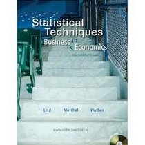 Statistical Techniques in Business & Economics