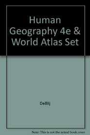 Set Consist of Human Geography: Culture, Society and Space, Fourth Edition and Goode's World at