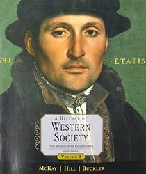 Mckay History Of Western Society Volume One With Student Researchcompanion Eighth Edition Plus Wiesner Discovering Western Past Volumeone Sixth Edition