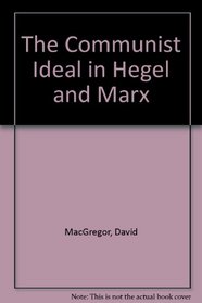 THE COMMUNIST IDEAL IN HEGEL AND MARX