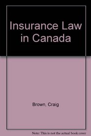 Insurance Law in Canada