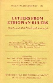 Letters from Ethiopian Rulers (Oriental Documents)