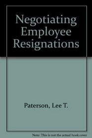 Negotiating Employee Resignations